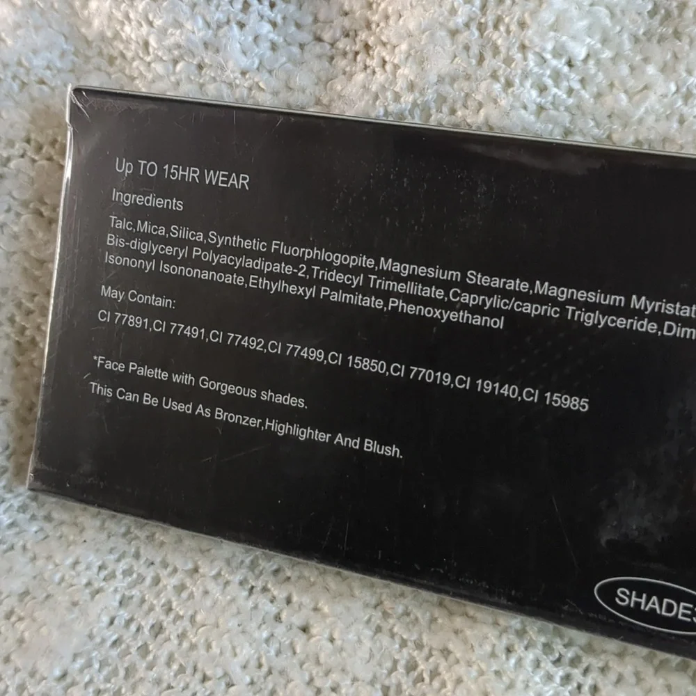 OPV Beauty SHADE 3 (GLOW PERFECT) Face Palette, 13.5g/0.48oz